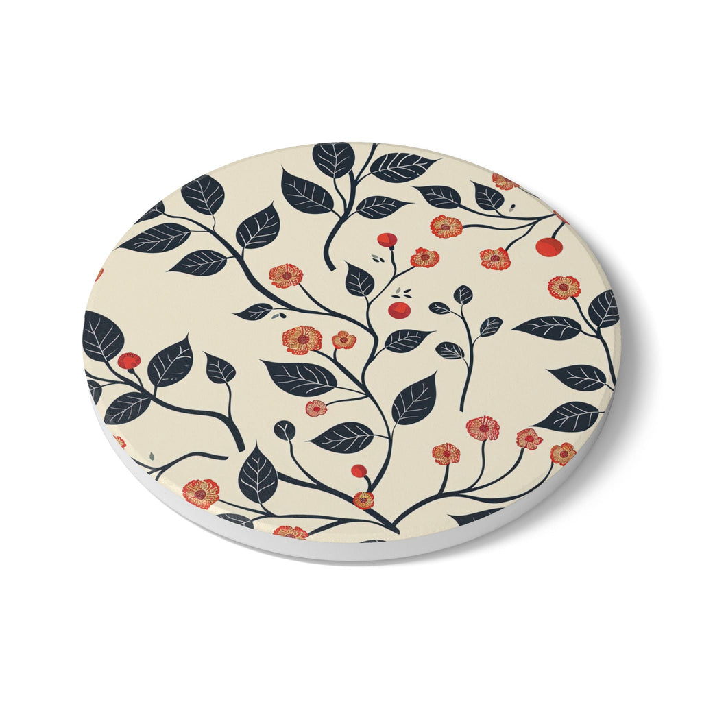 Cherry Blossom Ceramic Coaster