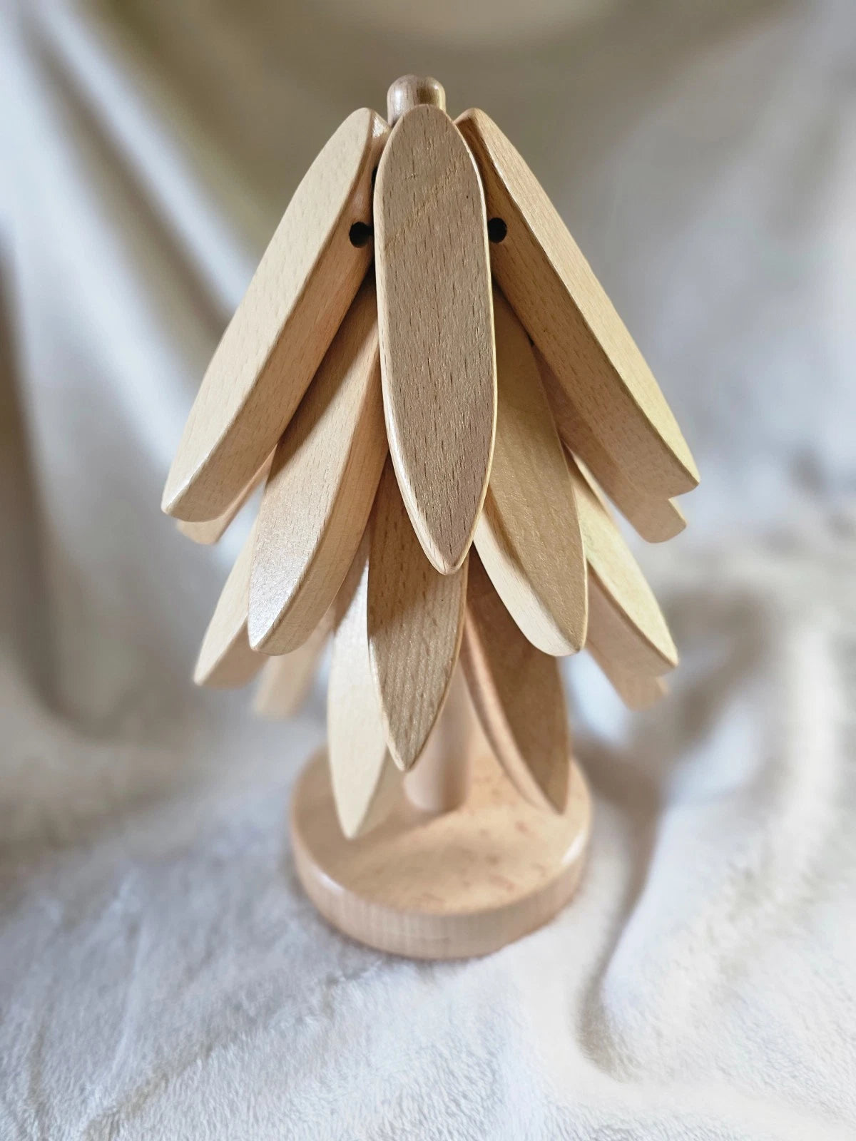 Wood Tree Coasters Set of 4